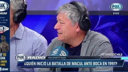 Yañez mientras hacía su "confesión"