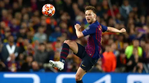 Ivan Rakitic jugando por el Barcelona