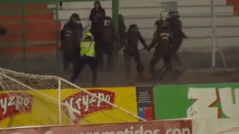 Cabros mal portados fueron violentamente repelidos por Carabineros