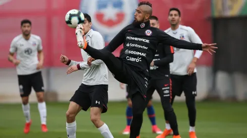 Selección chilena vs Colo Colo, amistoso