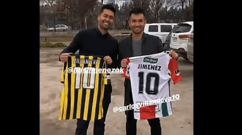 Jimenez y Villanueva cambian camiseta