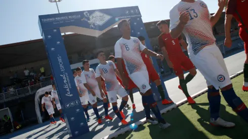 Lucas Alarcón fue titular en el triunfo inicial de la Roja Sub 23