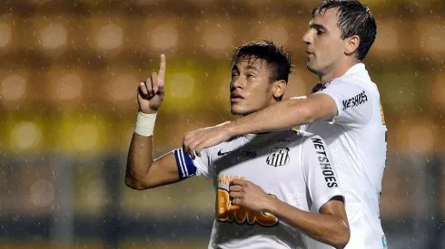 Montillo y su amigo Ney.