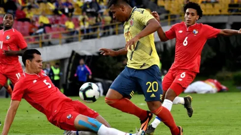 Roger Martínez disputó el último amistoso ante Panamá.