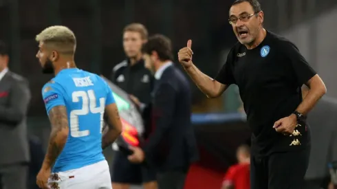 Insigne amenaza a Sarri: "Si va a la Juventus, nos traicionará"