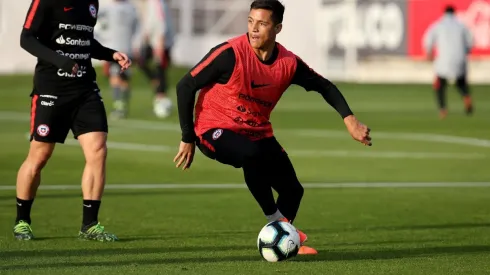 Alexis Sánchez participó de los entrenamientos a comienzos de semana