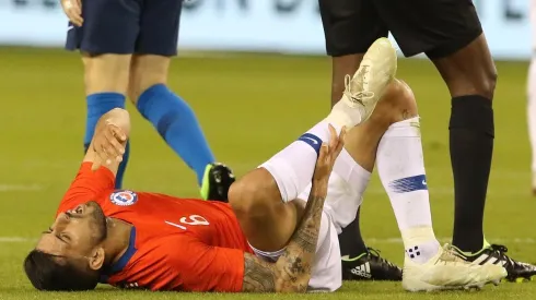 Maripán confirma que salió de la cancha por su lesión en el tobillo