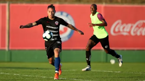 Eduardo Vargas marcó dos goles en los tres aprontes de la Roja