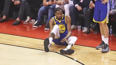 Kevin Durant lesionado en la NBA