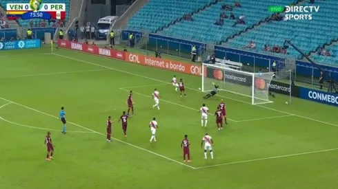 Edinson Flores fue la víctima de la gran reacción de Faríñez.