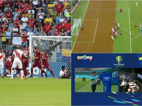 Pobre Canchita: el VAR anula el primer gol de Perú tras cuatro minutos