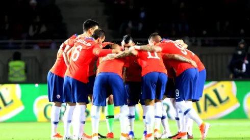 La selección chilena en su último amistoso ante Haití (Foto: Agencia Uno)
