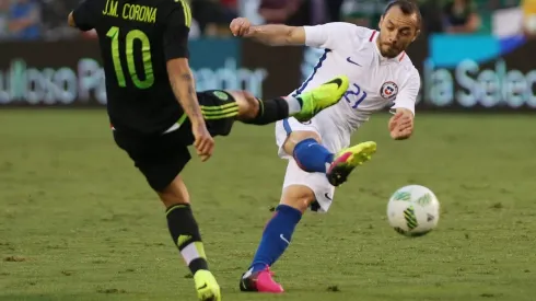 Marcelo Díaz no se restó en la antesala del debut de Chile