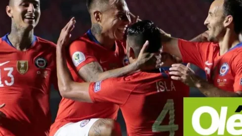 Olé anticipó duelo de Chile y Argentina