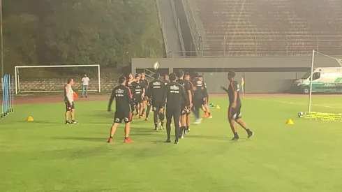 La Roja ya entrena en Salvador de Bahía.
