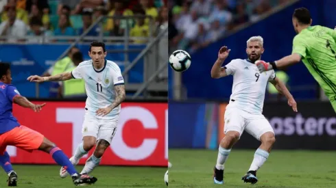 Di María y Agüero quedaron fuera del once de Scaloni
