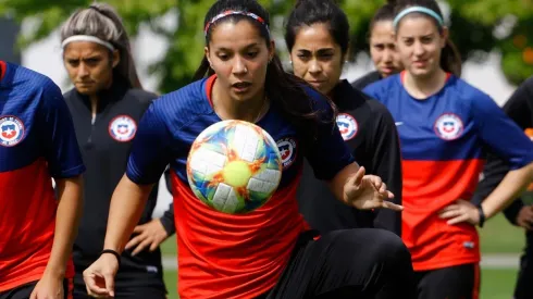 Karen Araya fue titular ante Suecia y Estados Unidos