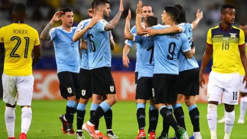 El equipo uruguayo le pasó por encima a Ecuador en el debut (Foto: Getty Images)