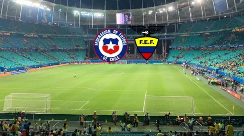 La cancha del Arena Fonte Nova