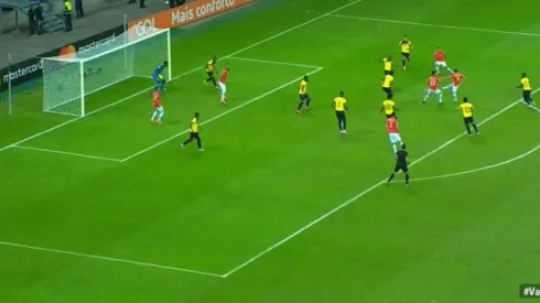 Fuenzalida sumó su quinto gol por la selección chilena