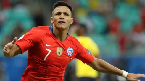 Alexis terminó con el tobillo, nuevamente, a maltraer.