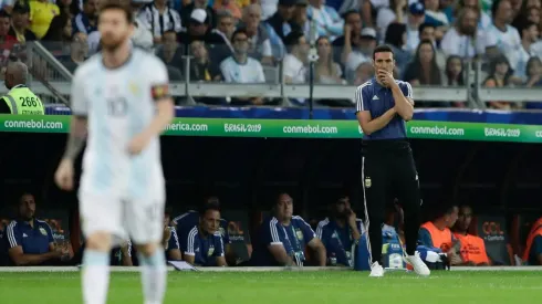 Lionel Scaloni se juega su puesto con Argentina.
