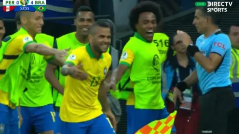 Brasil está goleando y gustando ante Perú