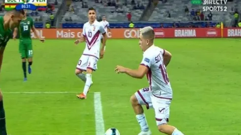 Soteldo dio una gran asistencia a Martínez