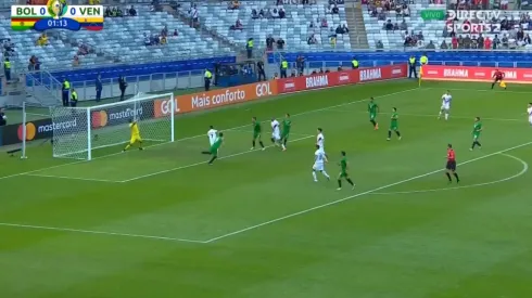 El gol de Darwin Machís que adelanta a Venezuela