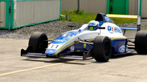 Nico Pino está en Europa para hacer frente a una dura agenda de carreras y entrenamientos