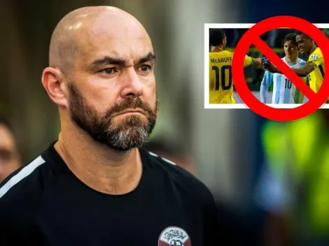 Técnico de Qatar: "No estamos aquí para sacarnos fotos con Messi"