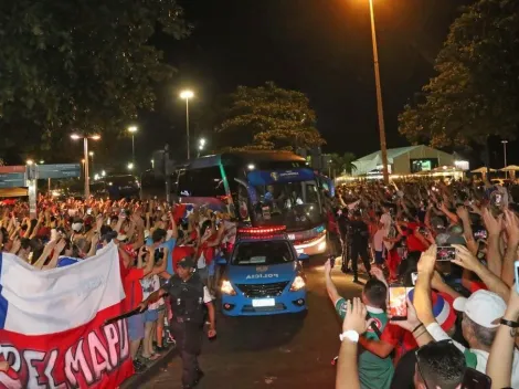 Video: Multitudinario banderazo a La Roja en Copacabana