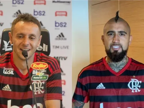 Rafinha y el fanatismo de Vidal por el Flamengo: "Siempre veíamos los partidos"