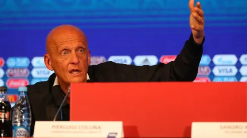 Collina arremetió contra los equipos sudamericanos.