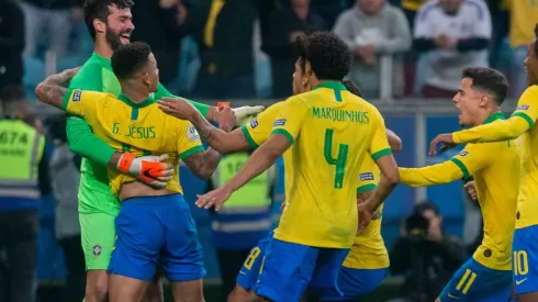 Brasil celebra a Gabriel Jesús y el paso a semifinales.