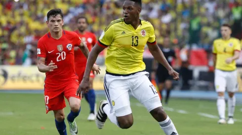 Colombia-Chile en las clasificatorias a Rusia 2018.