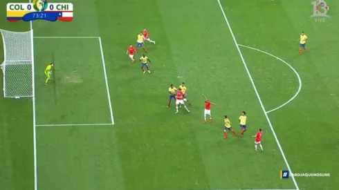 Segundo gol anulado a Chile
