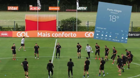 Malas condiciones climáticas para La Roja en Porto Alegre