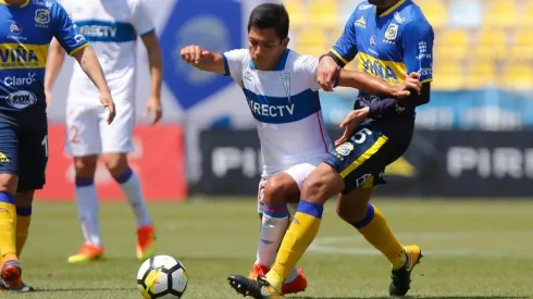 Diego Rojas no sumó minutos en el primer semestre con la UC