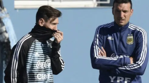 Scaloni confía en el liderazgo de Messi