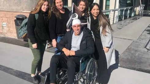 Diego Valencia estará hasta octubre sin actividad física