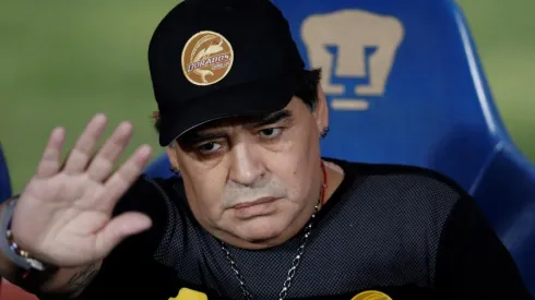 Diego en la banca del Dorados.