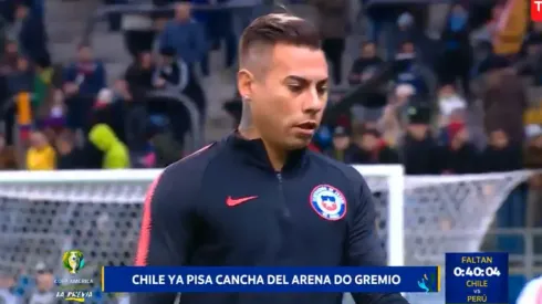 Eduardo Vargas aparece como mayor amenaza de gol para Perú