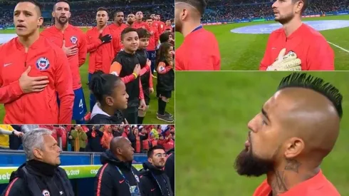 La Roja canta fuerte.