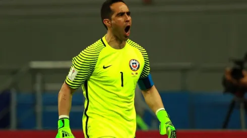 Claudio Bravo en Copa Confederaciones.