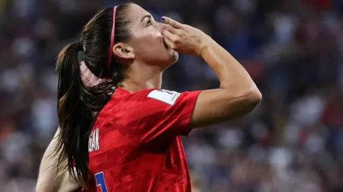 El polémico festejo de Alex Morgan