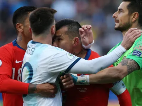 La molestia de Gary Medel tras la premiación