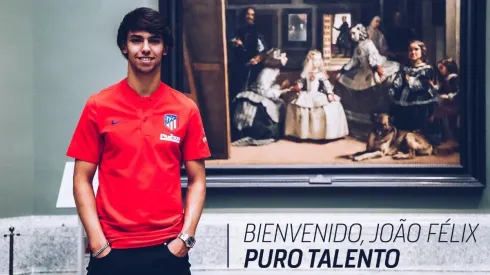 Joao Félix: "Espero ser una estrella en el Atlético"