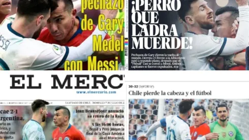 Gary Medel y Lionel Messi protagonizaron confrontación en el Chile vs Argentina