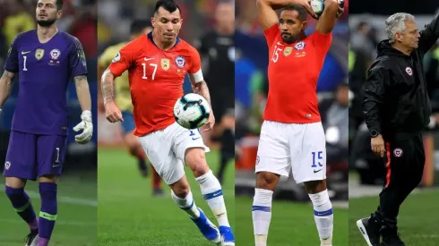 Arias, Medel, Beausejour y Rueda destacados como los peores de Copa América en Brasil (Fotos: Getty Images)